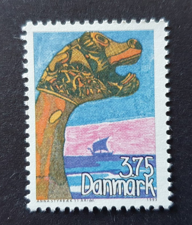 1993 DENMARK DANMARK CHILDREN DRAWING GAME VF MNH