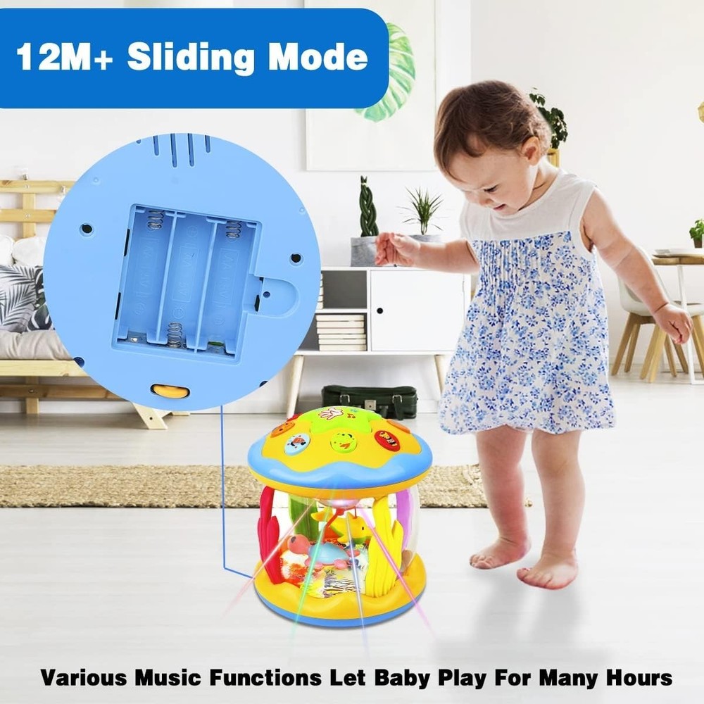Interactive Baby Toy - Melody & Light