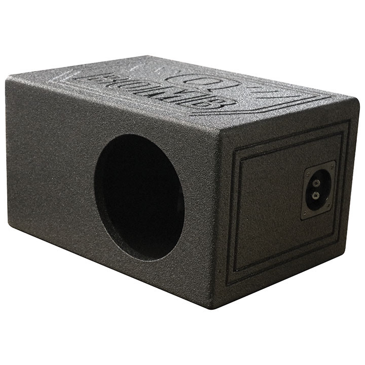 Qpower QBOMB8VLSINGLE Qbomb Single 8" Empty Enclosure