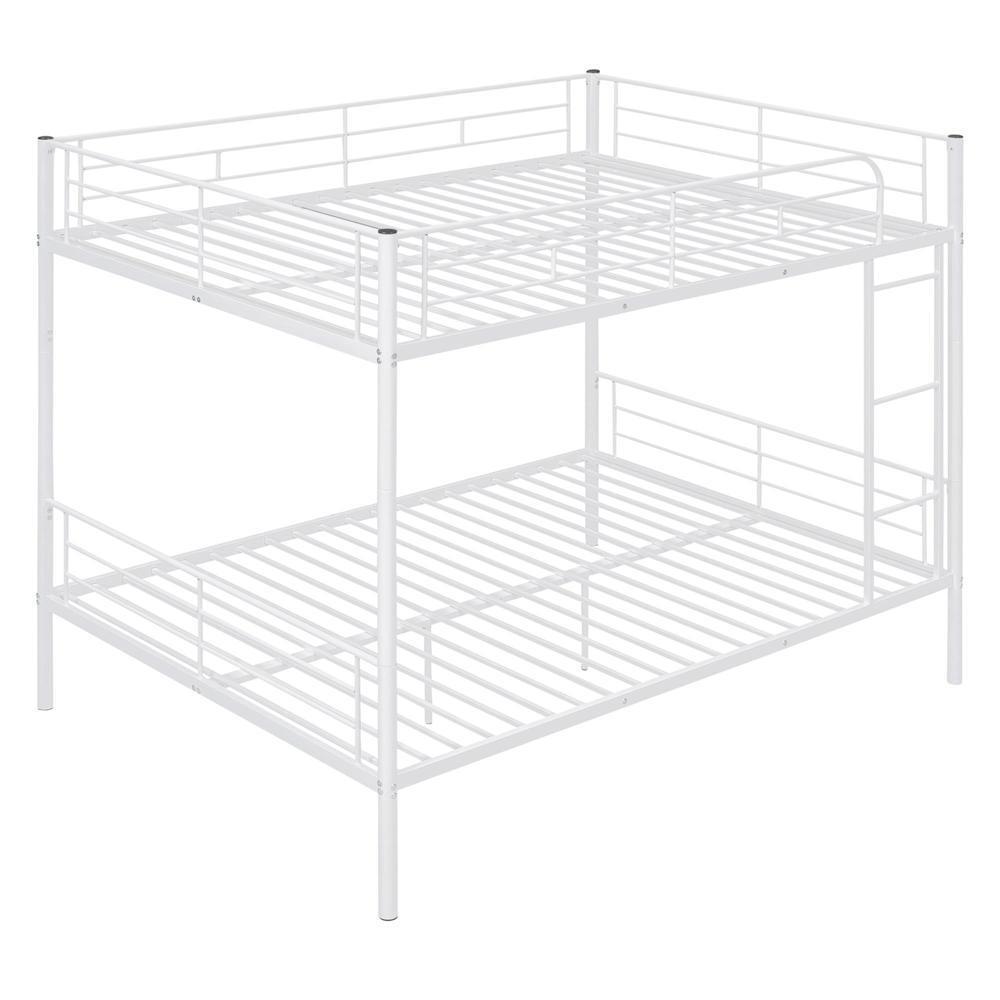 Save Space or Split Into 2 Beds Full Over Full Metal Bunk Bed