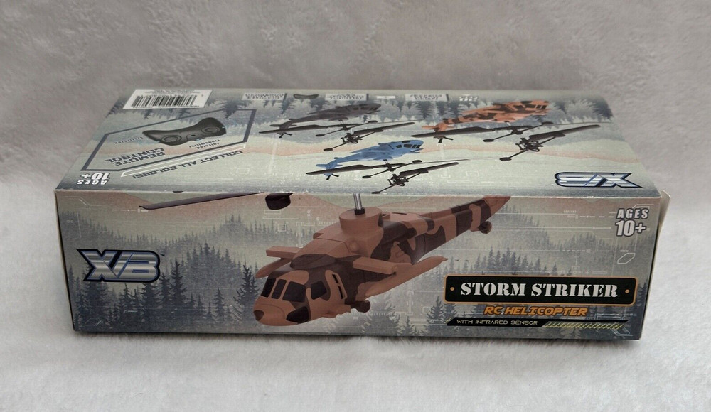 Storm Striker Remote Control Helicopter With Infrared Sensor