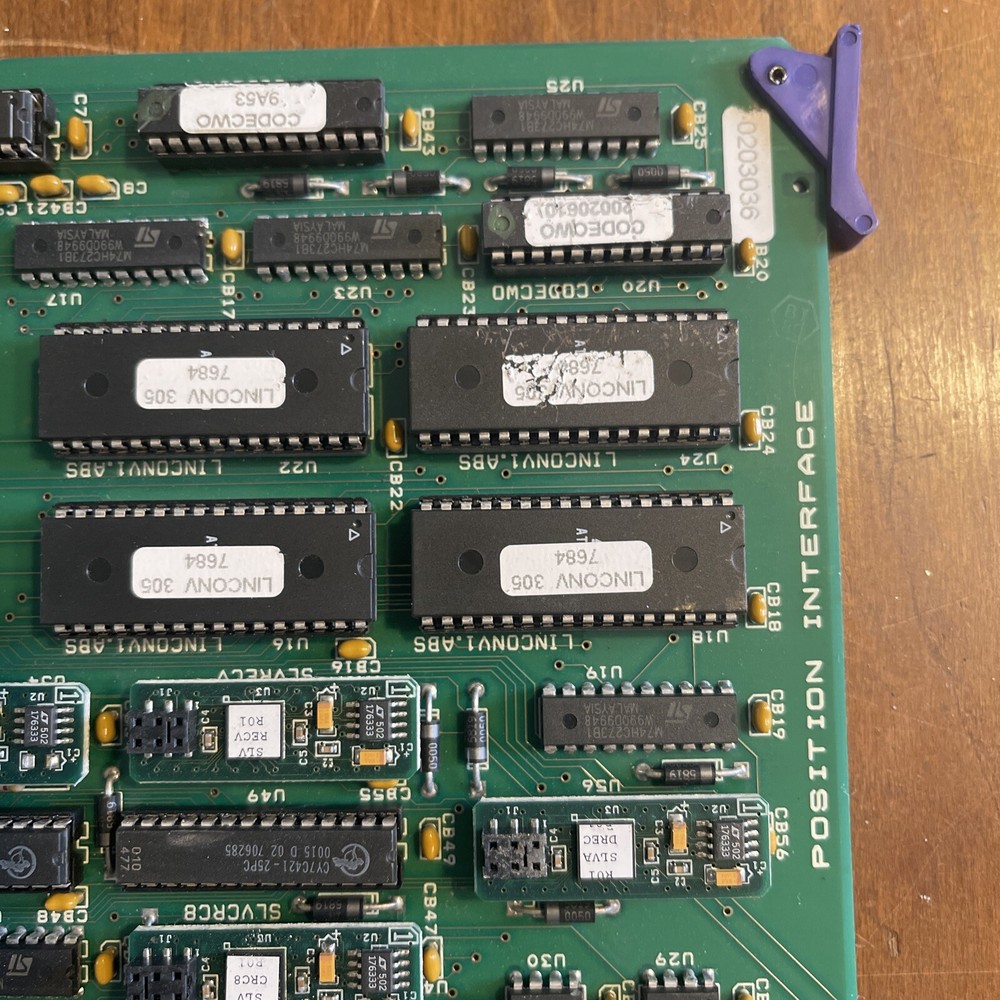 Position Interface Controller (PIC) Board Termination Card 305R5-1