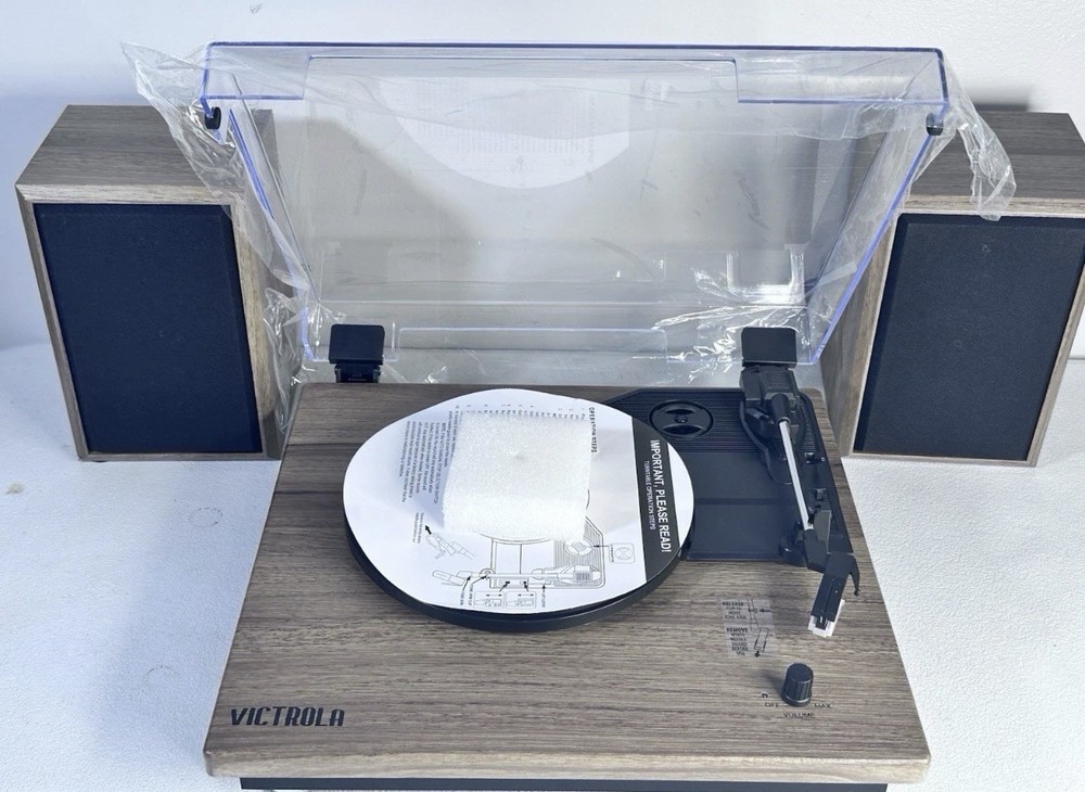 Victrola Montauk Bluetooth Turntable Vinyl Record Player System