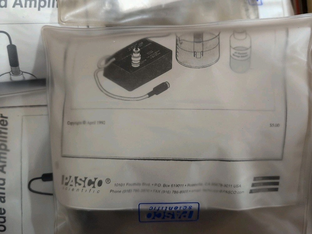 PASCO-CI-6507 pH Electrode And Amplifier