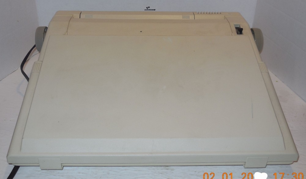 Brother Opus 490 Model WP-490 Electric Typewriter with Cover Word Processor VHTF