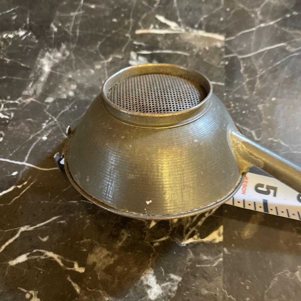 Antique Tin Fine Strainer