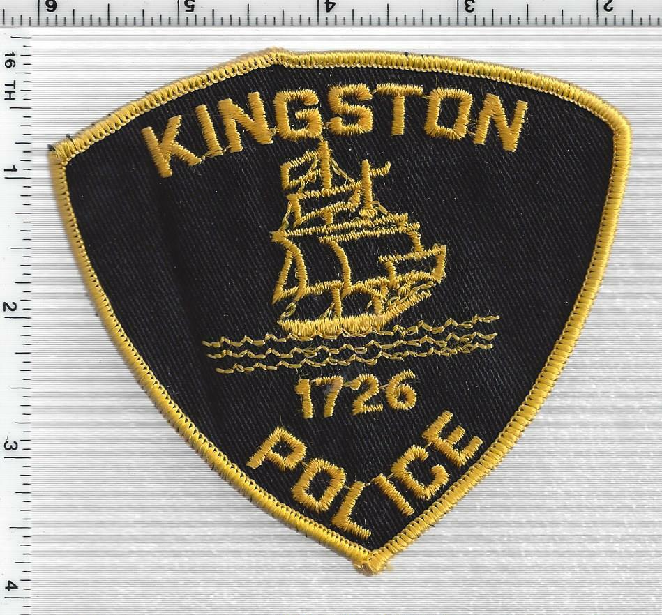 Kingston Police (Massachusetts) 1st Issue Shoulder Patch