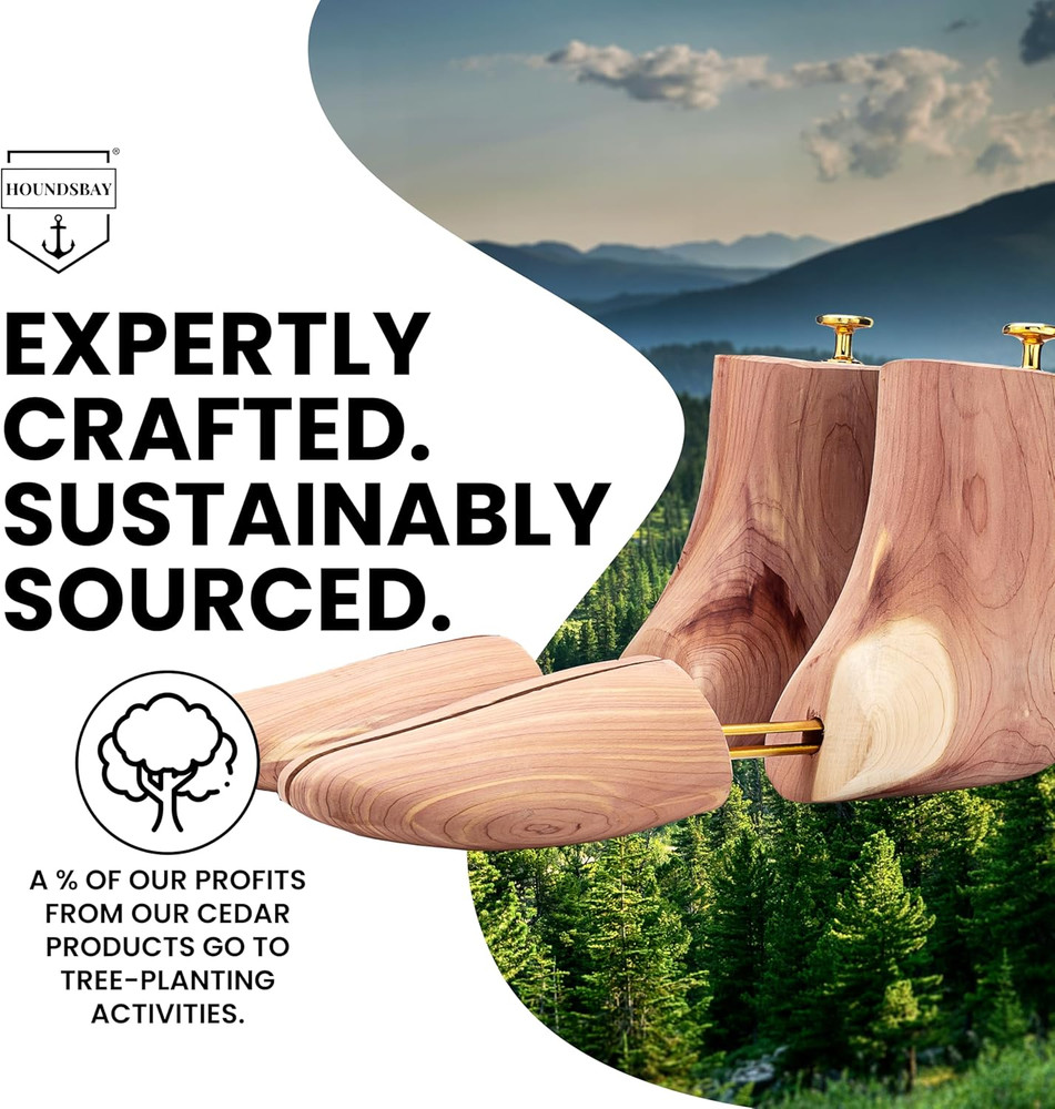 Boot Trees, Cedar Boot Tree for Men, Shoe Tree for Boots, Boot Stretcher & Shape