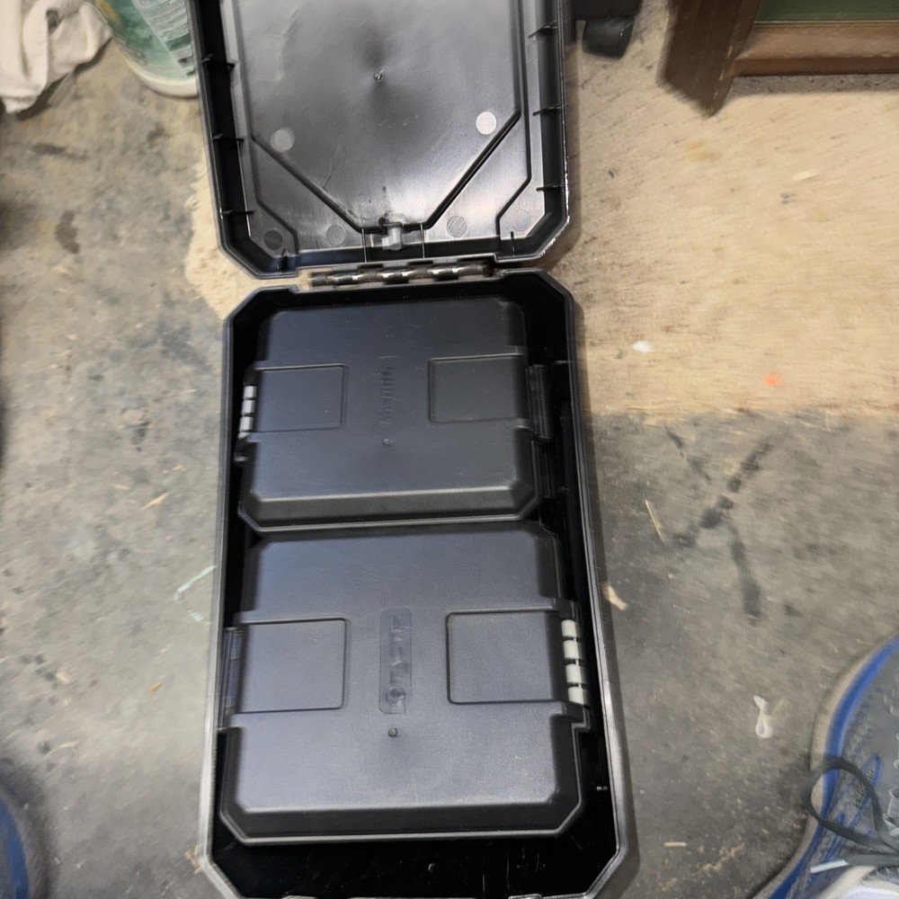 4 Pack of Husky Rugged Plastic Cases Ammo Storage Boxes .