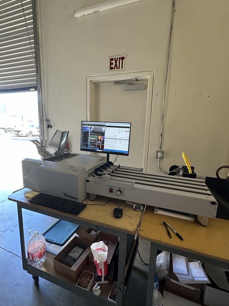 Printware iJet Color Inkjet Envelope Printer USED w/ Conveyor,