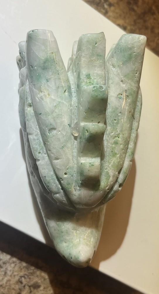 Phoenix Stone Dragon Head Carving