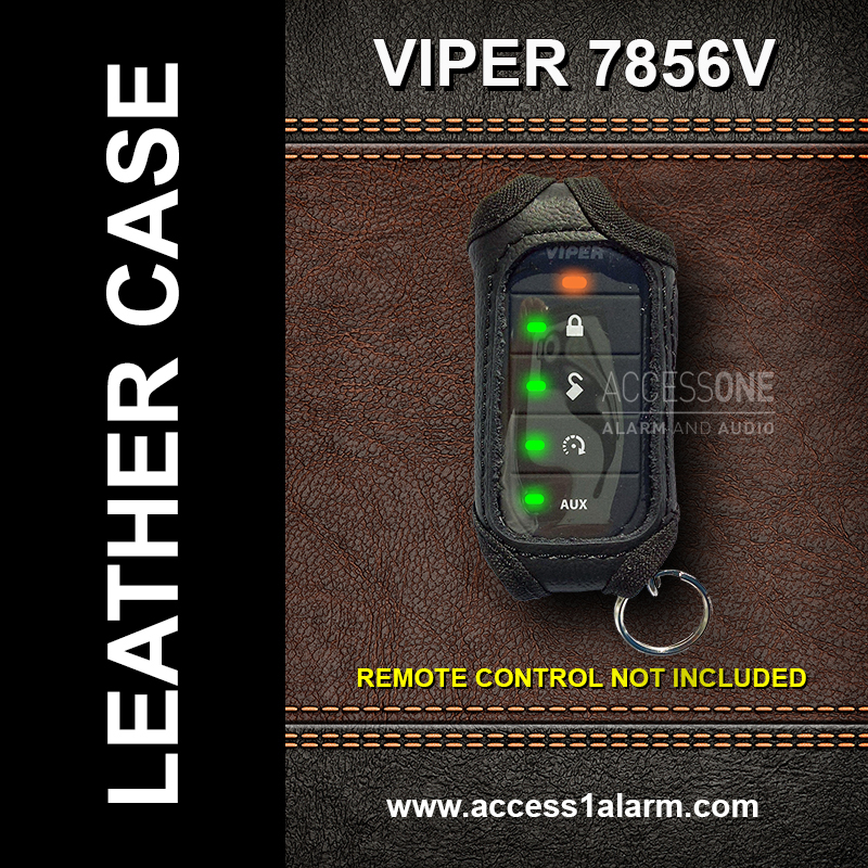 Viper 7856v 2-Way LED Remote Control High Quality Protective Leather Case