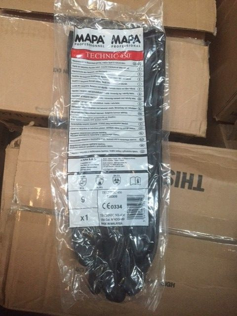 (1 pair) MAPA Professionnel TECHNIC-450 Size 9 (NEW)