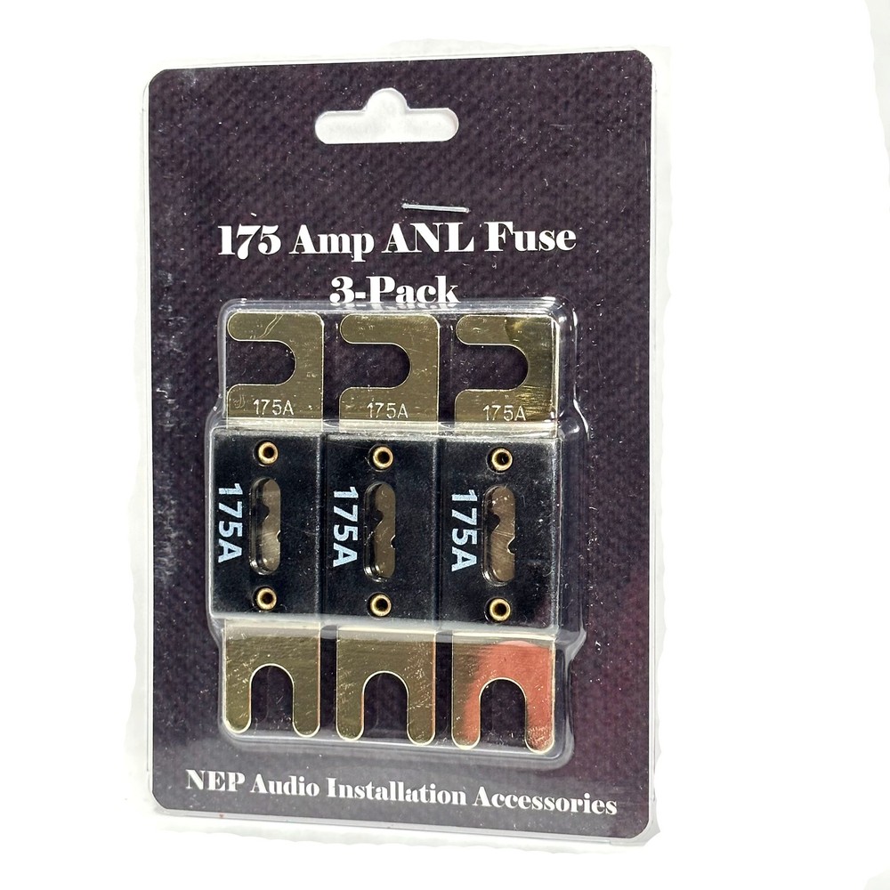 NEP Audio 175A ANL Fuse 3 Pack