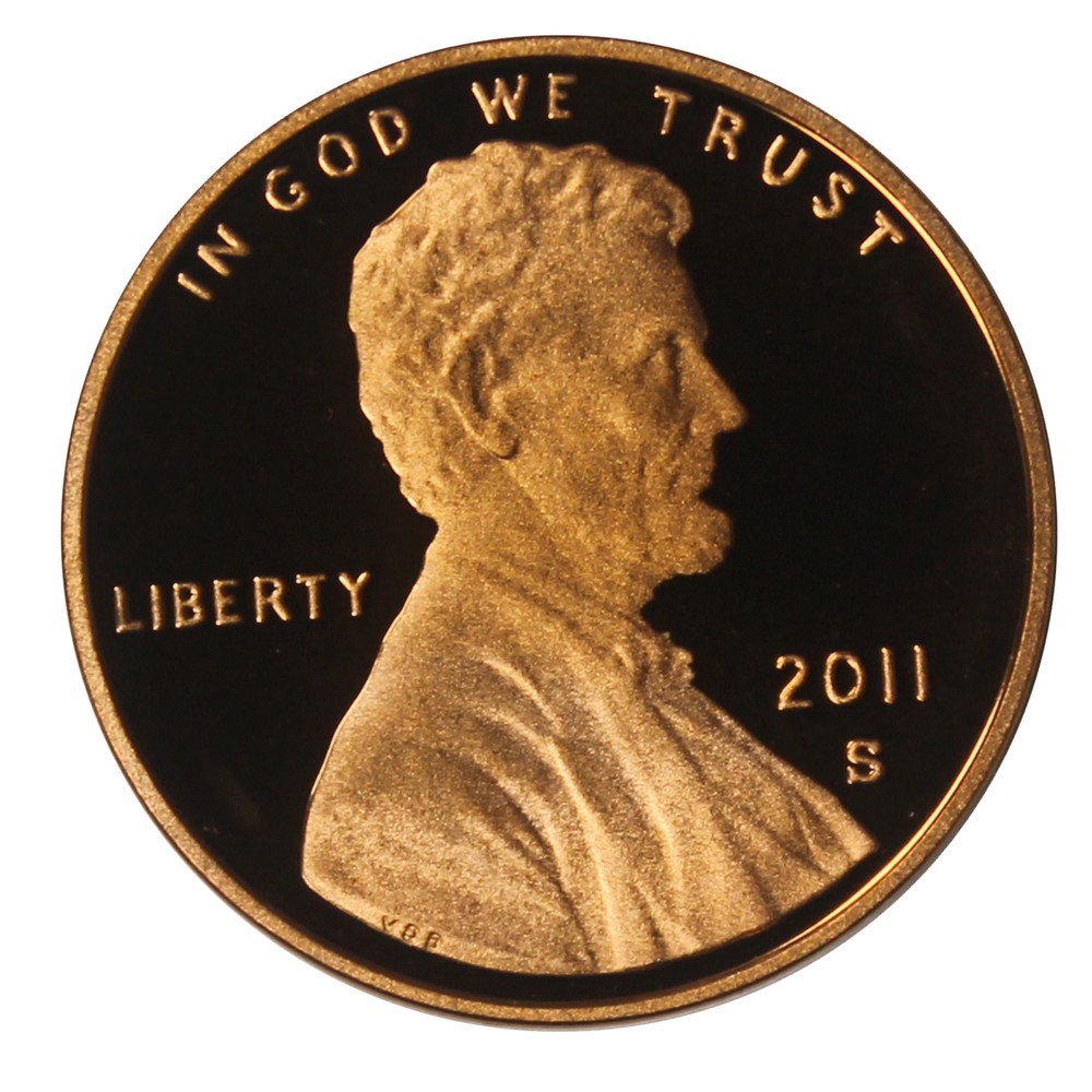 2011 Gem Proof Lincoln Memorial Cent Roll - 50 US Coins