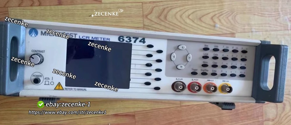 1pcs MICROTEST 6374 LCR electricity meter,less main board