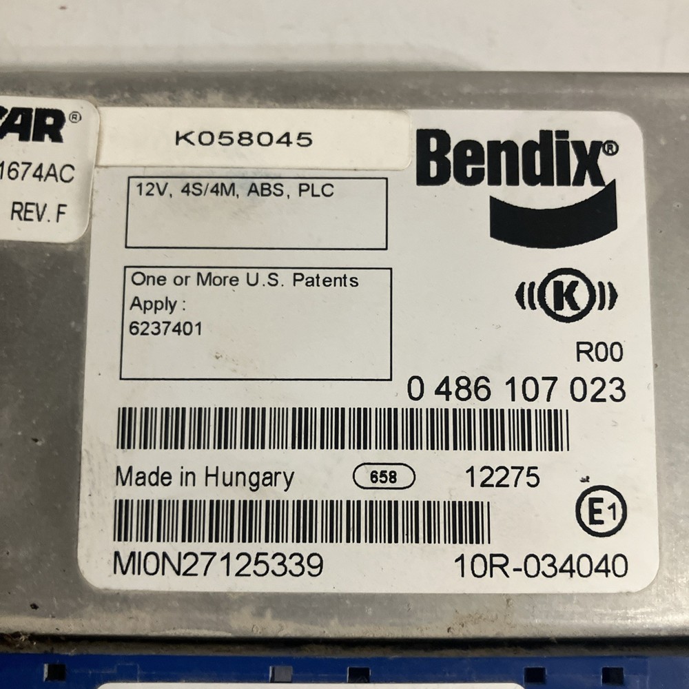 Q27-6040-1401 PETERBILT 579 BRAKE CONTROL MODULE (ABS)