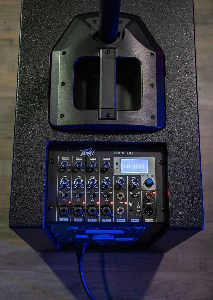 LN™ 1263 Column Array Portable PA System (1,200 Watts w/ Bluetooth)