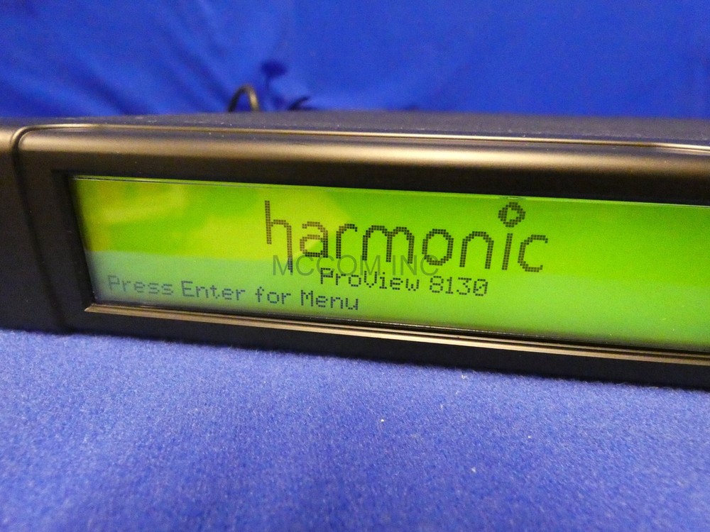 Harmonic ProView 8100 Series Model 8130 Integrated Receiver/ Decoder