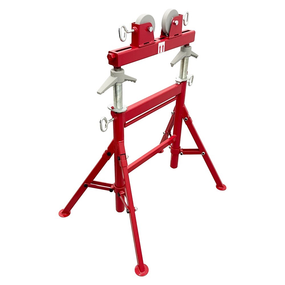Adjustable 29"-43"H Tube Pipe Roller Support Stand Welding Positioner