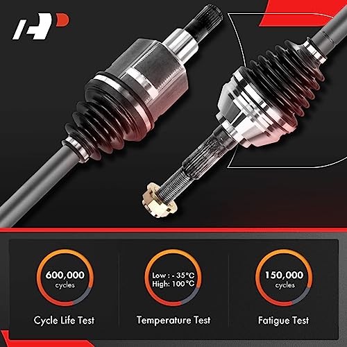 Pair (2) Front CV Axle Shaft Assembly Front Driver and Passenger Side