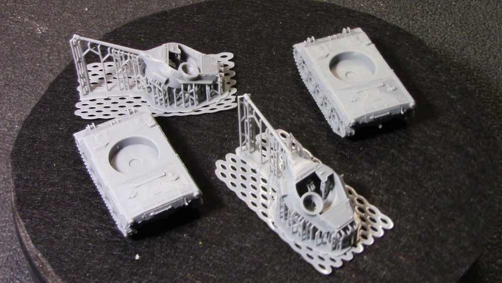 🔥 15mm Printed WW2 US M18 Hellcat TD Team (2)