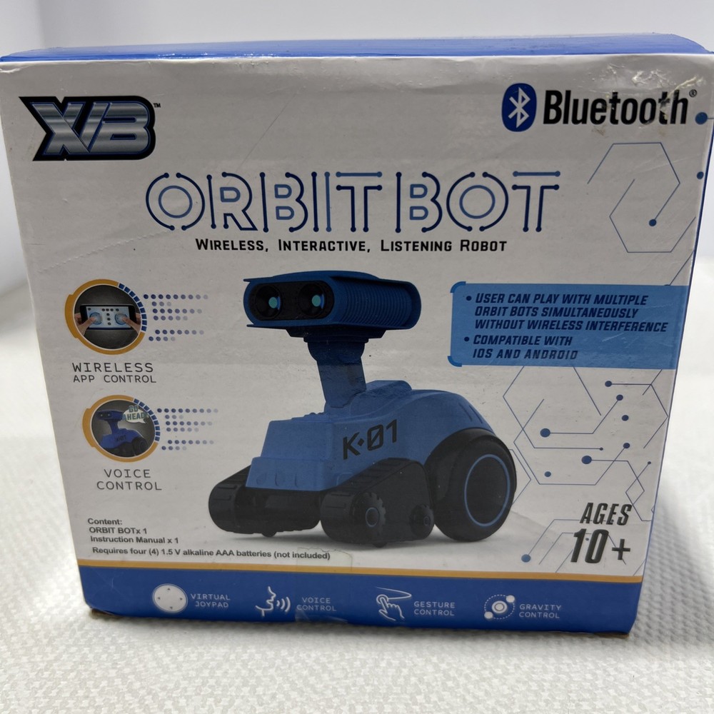 X/B Orbit Bot Bluetooth Wireless Interactive Listening Robot