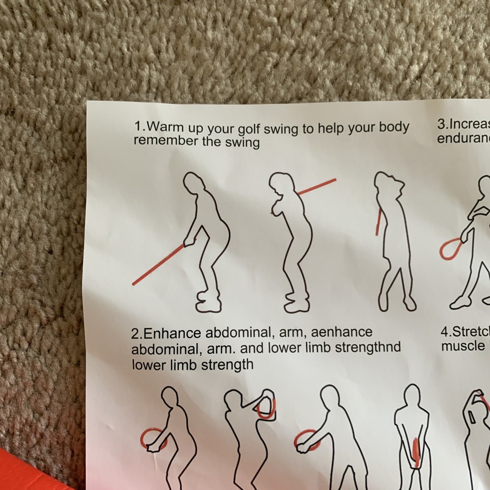 Golf Swing Rope Trainer, Lag Tempo Training Aid For Golf