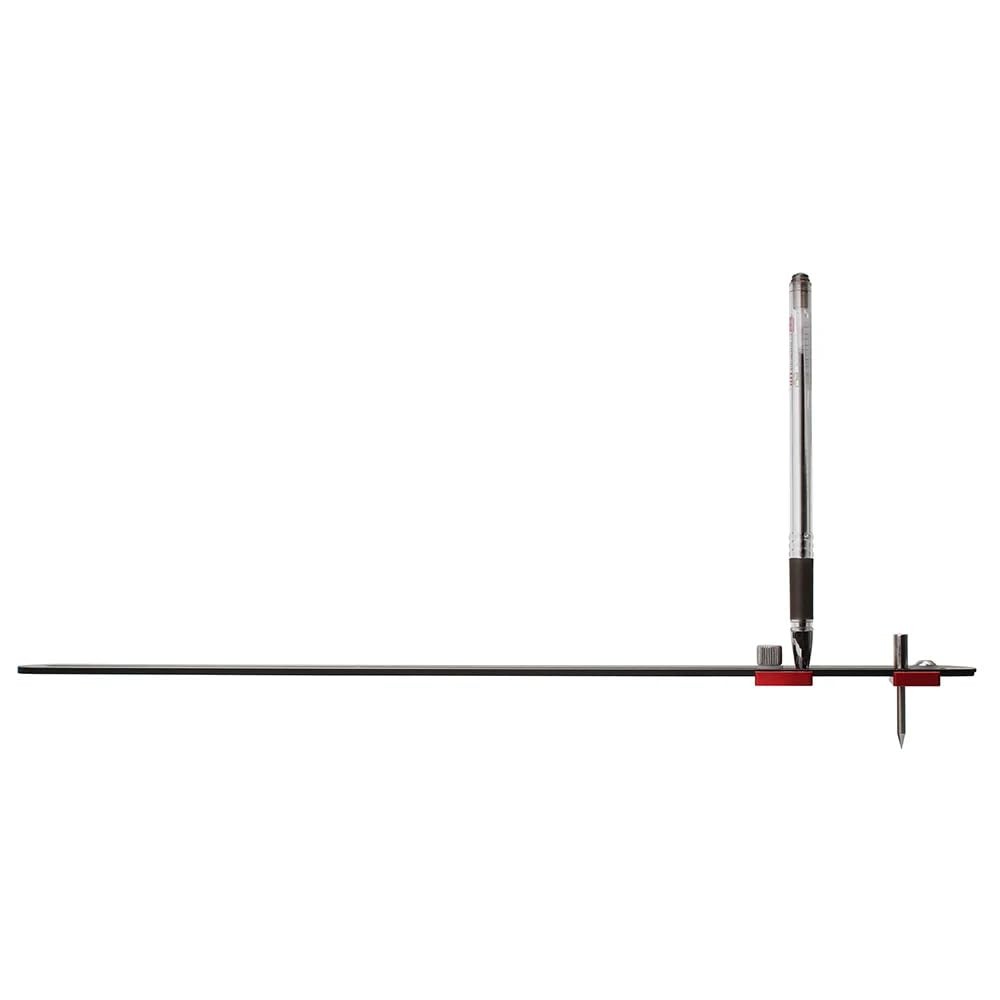 300mm Woodworking Compass Tool, Large Scribing Black