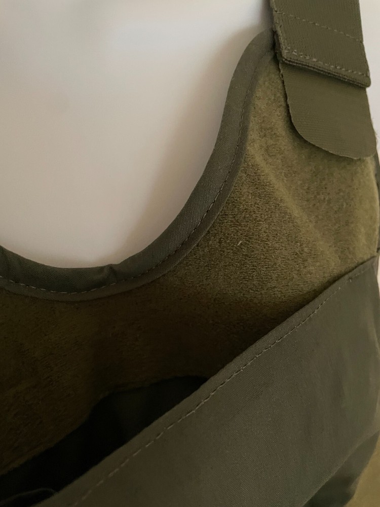 SECOND CHANCE Female Concealable Armor Carrier Spa2 Medium SHORT Olive Green