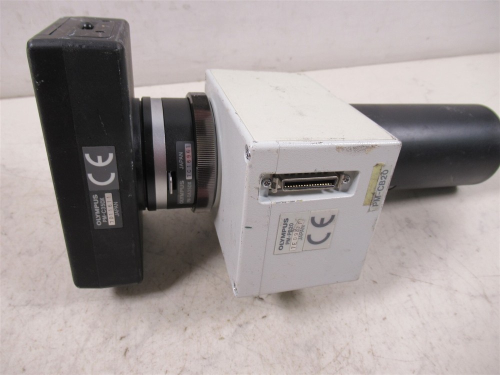 Olympus Microscope Camera PM-VSP-3 PM-PB20 U-SPT PM-DA35DX PM-C35DX