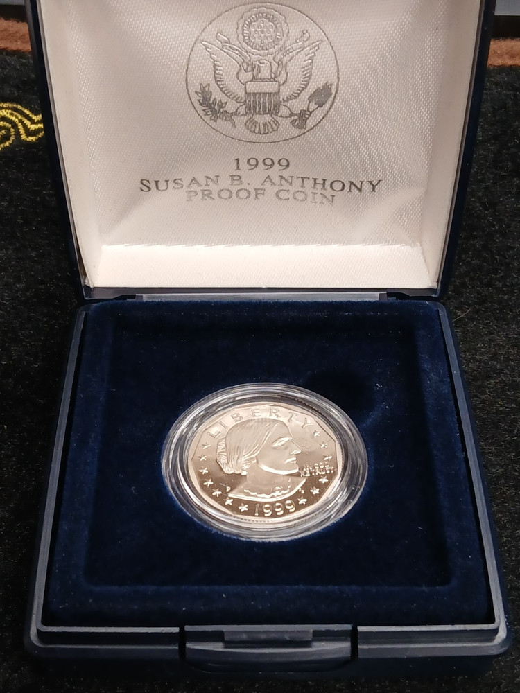 United States mint Proof Susan B Anthony Dollar TP 10611