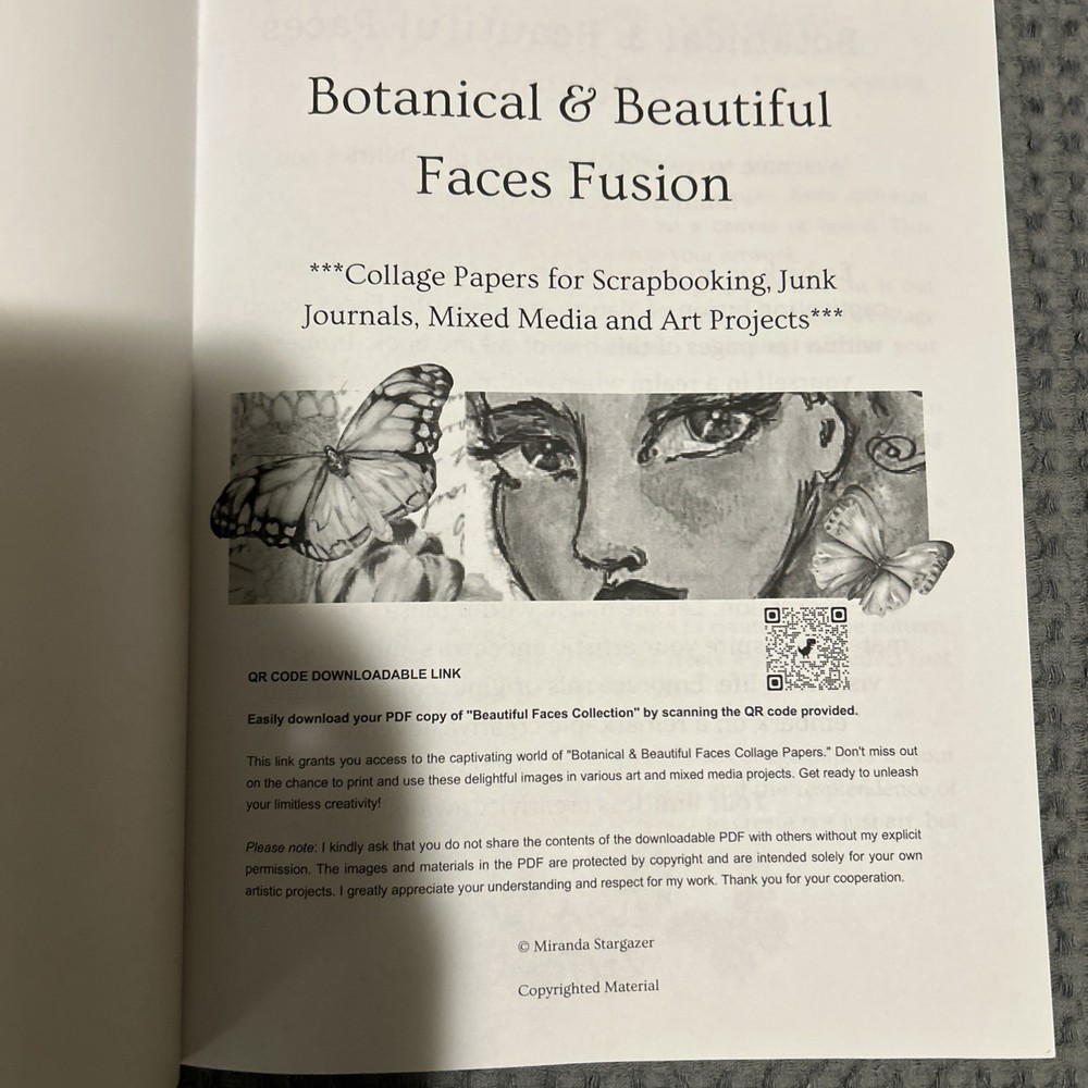 Botanical & Beautiful Faces Fusion