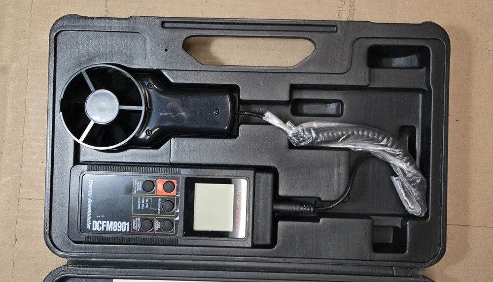 Mannix CFM Master Thermo-Anemometer DCFM8901