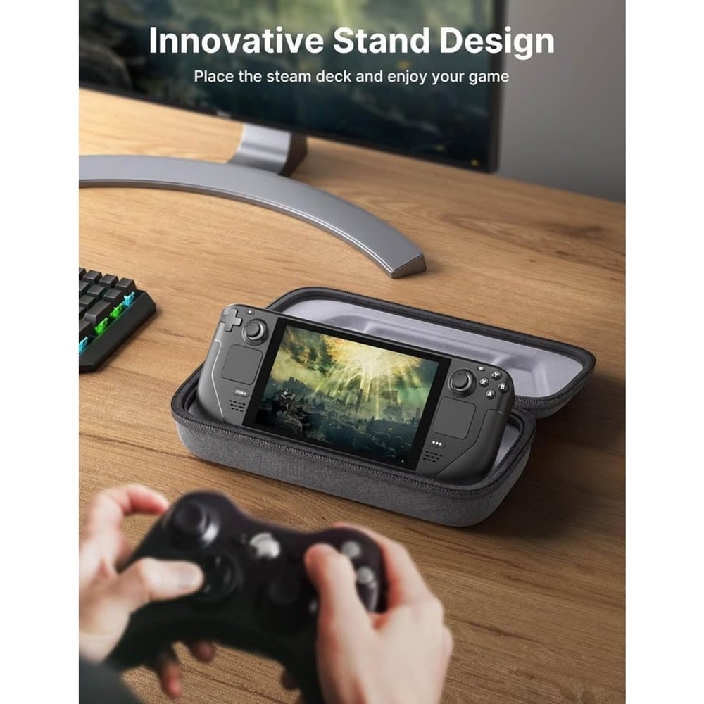 Jsaux Protective Hard Shell Game Console Carrying Case for Gaming Handheld