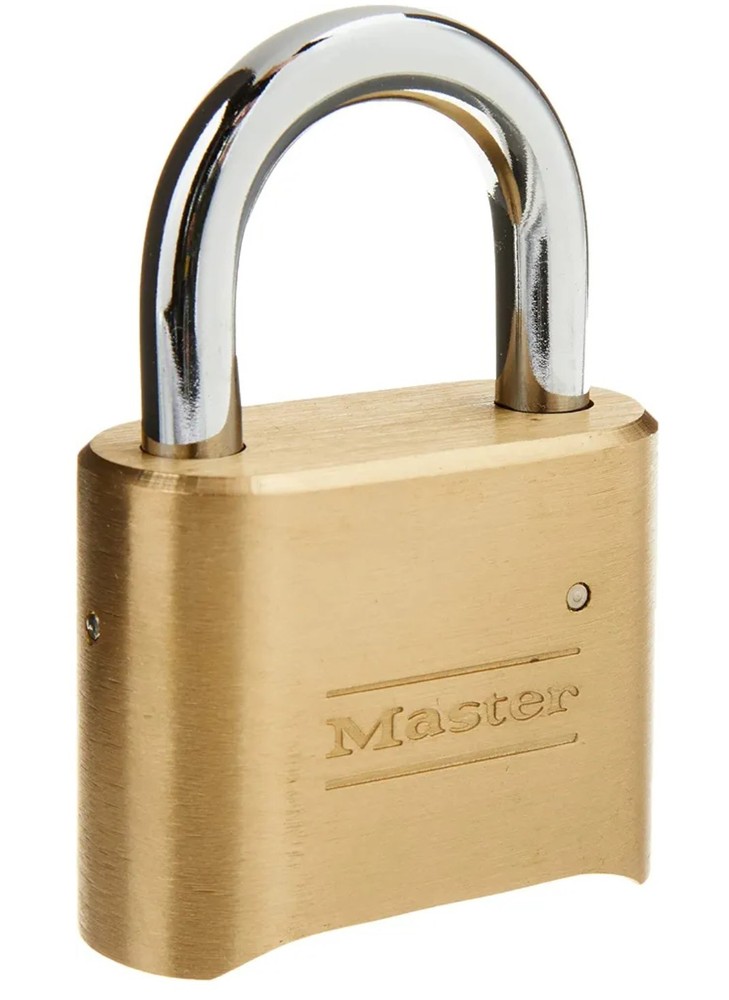 Master Lock Set Your Own Combination Padlock - Brass (175)