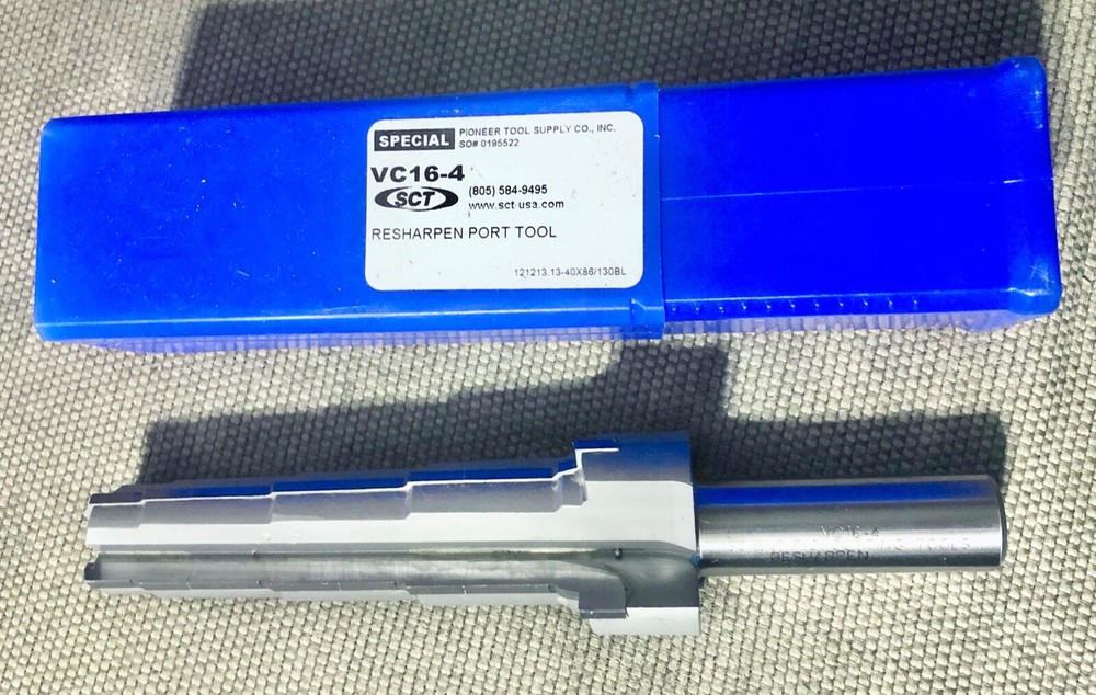 Scientific Cutting Tools VC16-4 Resharpen Port Tool