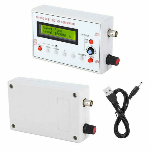 Accuracy FG-100 DDS Function Generator Function Signal Frequency Counter DDS