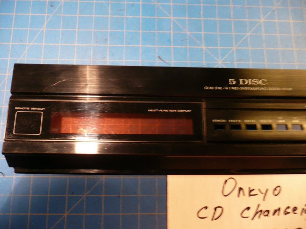 Onkyo DX-C200 CD Changer Replacement Parts Front Face Panel