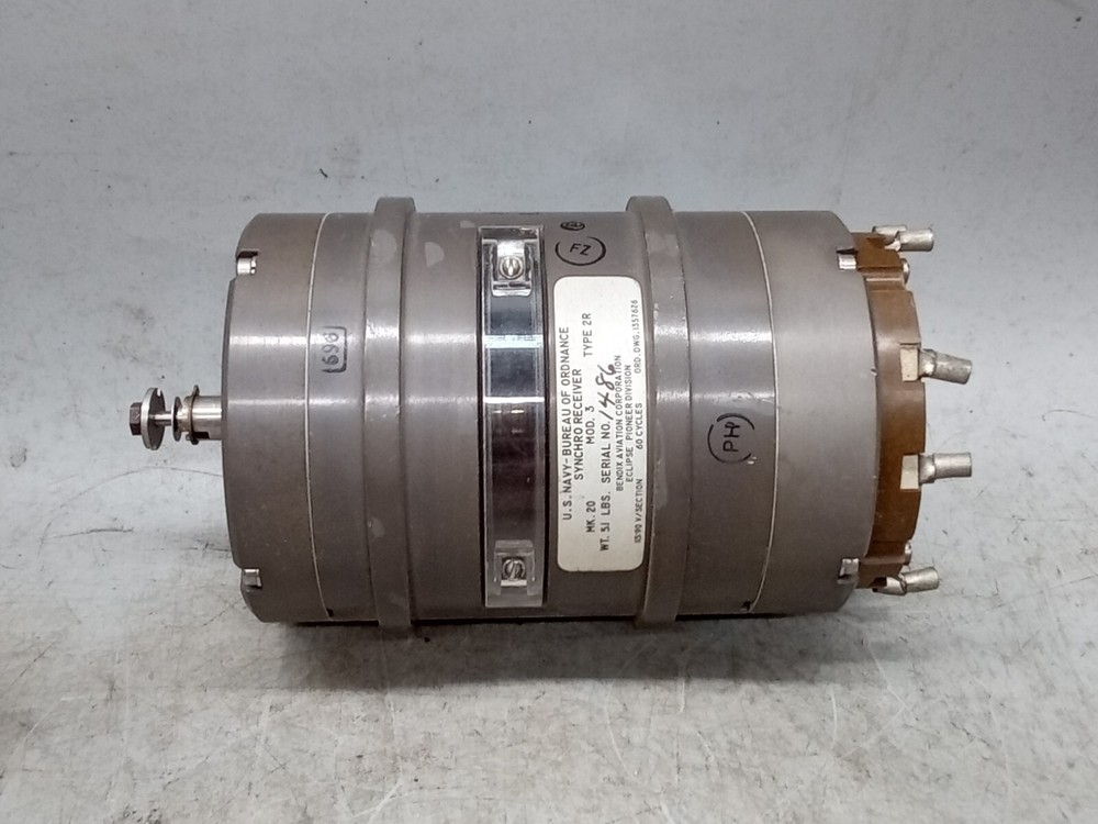 1 NOS BENDIX AVIATION Synchro Control Transformer Type 2R / Mk 20 115;90V
