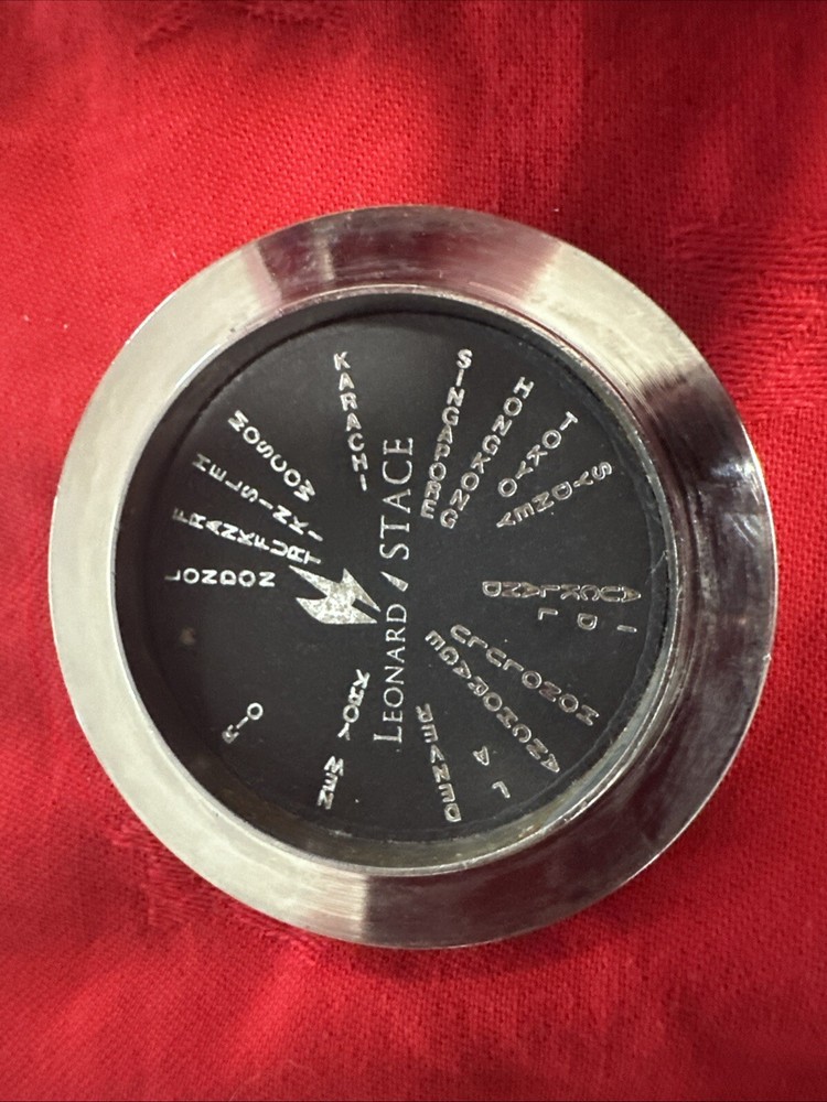 Leonard Stace World Time Finder And Magnifier