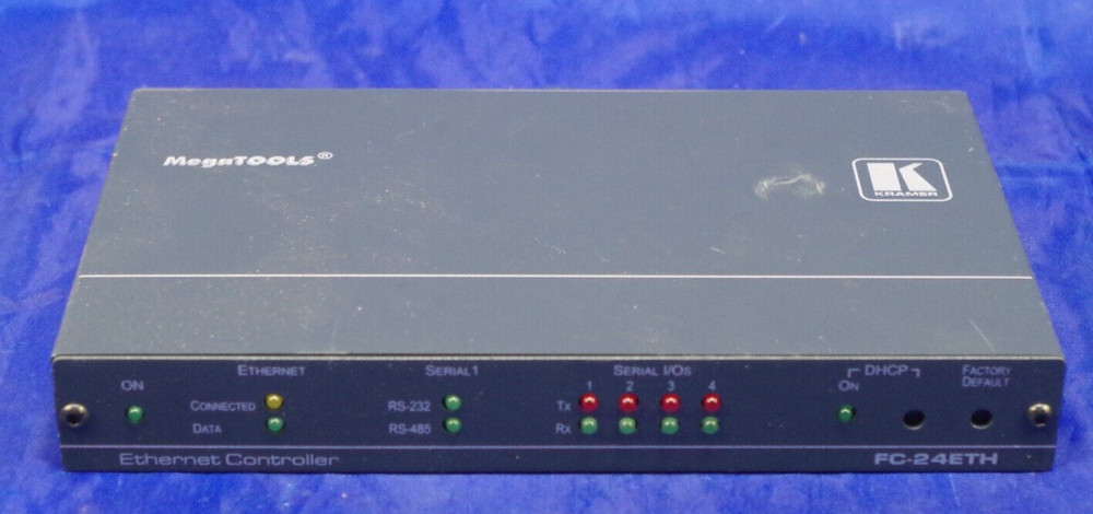 Kramer FC-24ETH 4 Port Serial Control Gateway/ Ethernet Controller READ