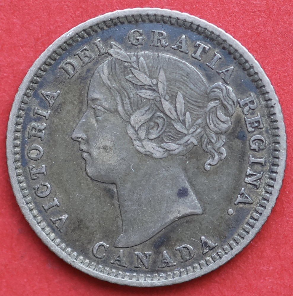 1882H Canada 10 Cents - VF/EF - Lot#10976