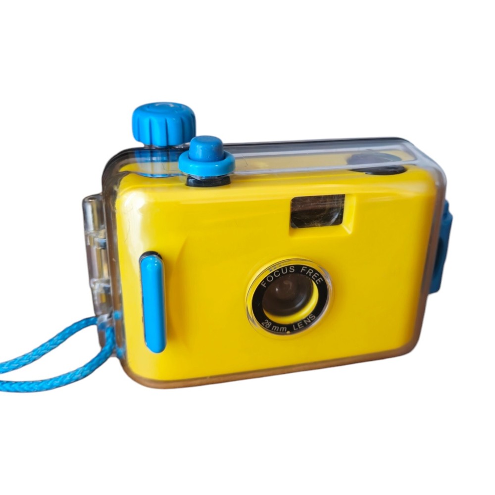 Generic 35mm Film Camera Reusable Underwater Camera (Yellow)