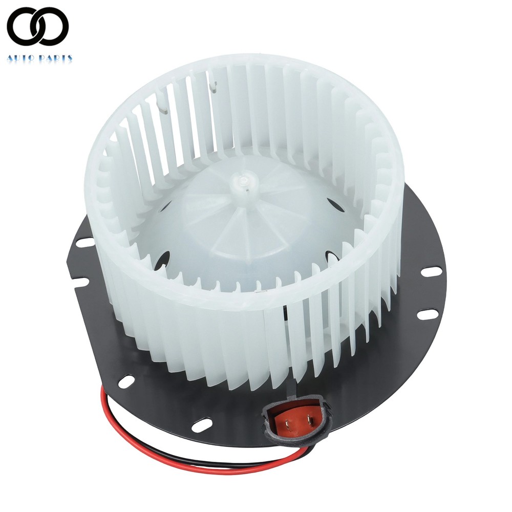 Front AC Heater Blower Motor For Ford E150 E250 E350 E450 Super Duty w/ Fan Cage