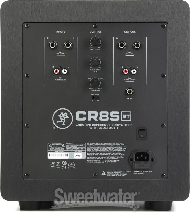Mackie CR8SBT 8-inch Powered Bluetooth Subwoofer