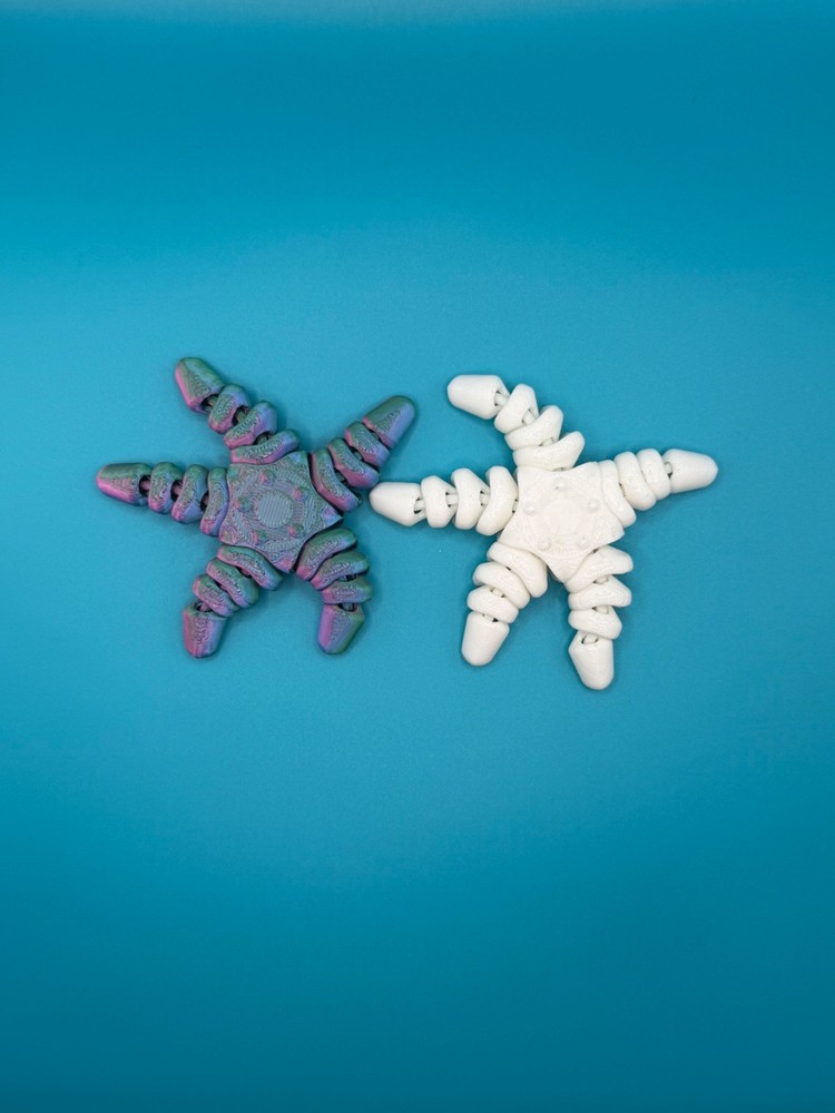 Articulated Starfish 3D Printed