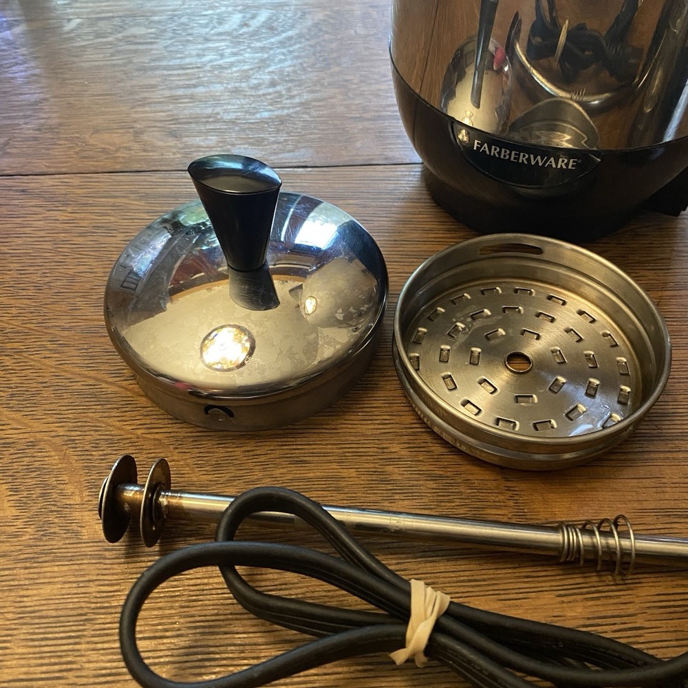 Farberware Superfast Fully Automatic 12 Cup Coffee Percolator Model 412 Cord