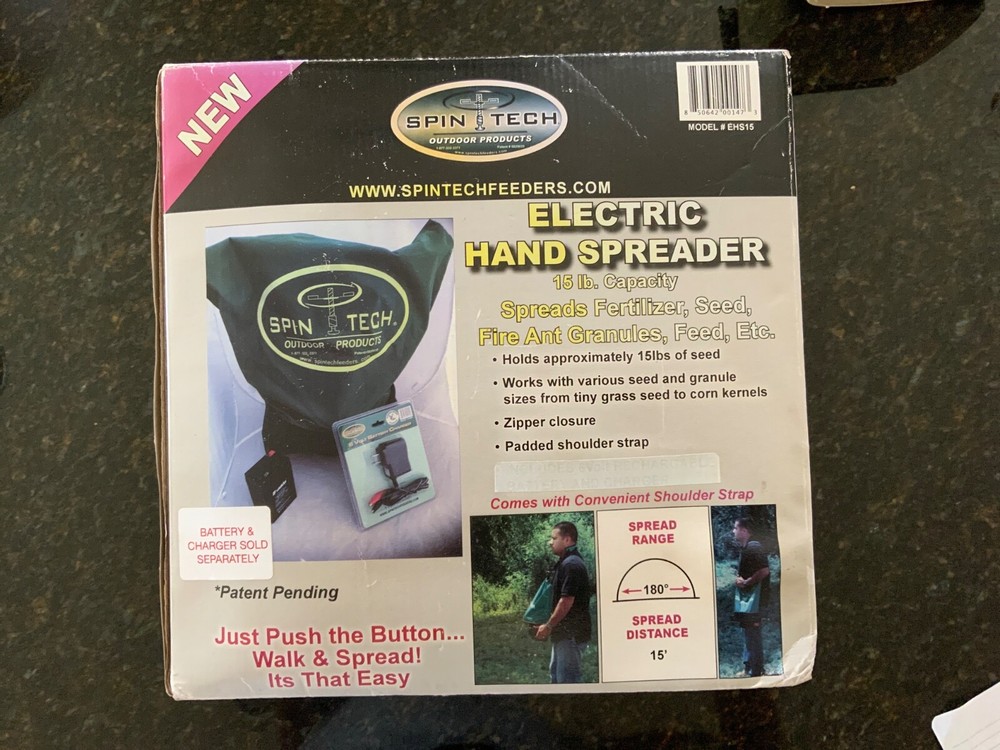 Spin Tech Electric Hand Spreader 15 ilbs
