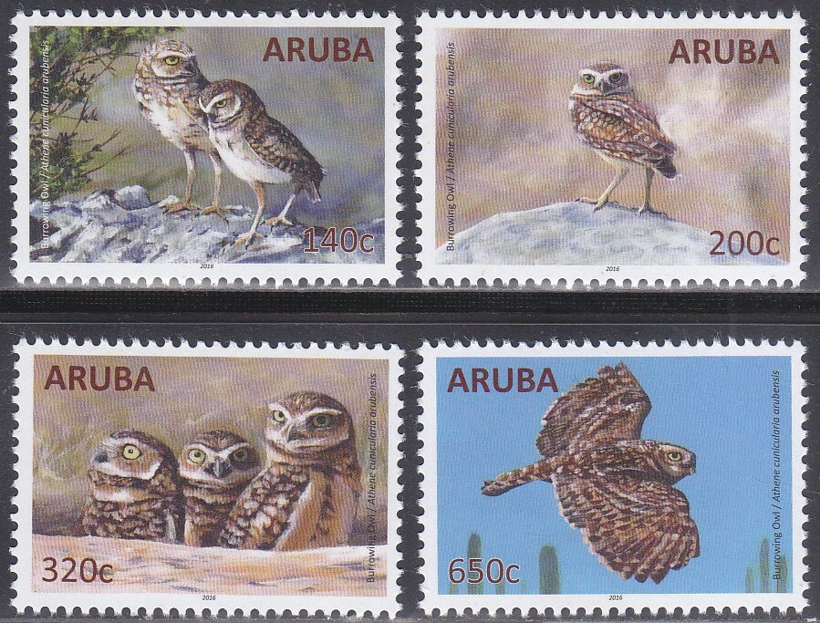 Arubu Issue 2016 (864-867) Owls